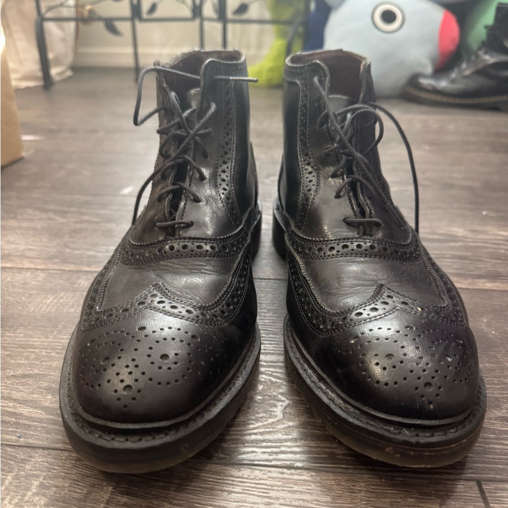 Allen Edmonds Black Stirling Boots